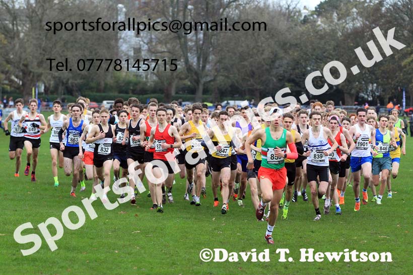 Mens Under-17s, 2022 British Athletics Cross Challenge, Sefton Park, Liverpool.  Photo: David T. Hewitson/Sports for All Pics
